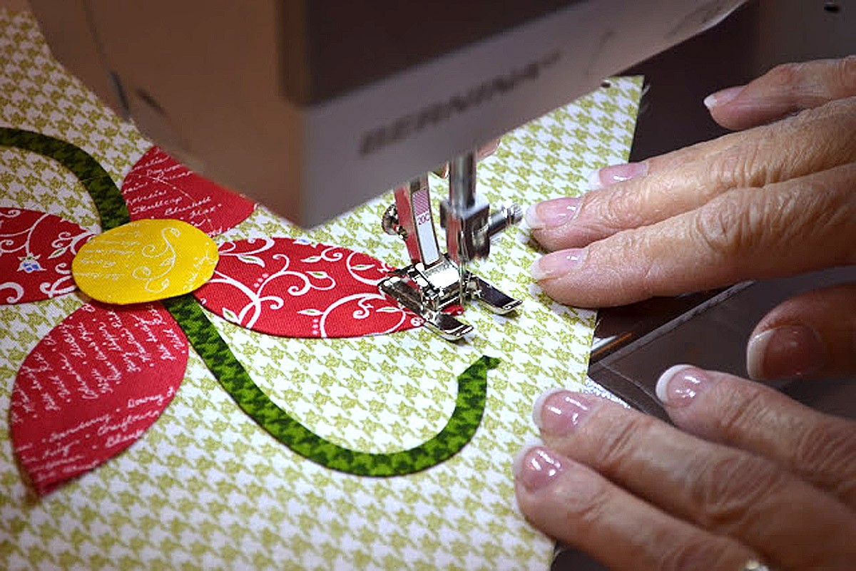 Machine Appliqué Tutorial WeAllSew