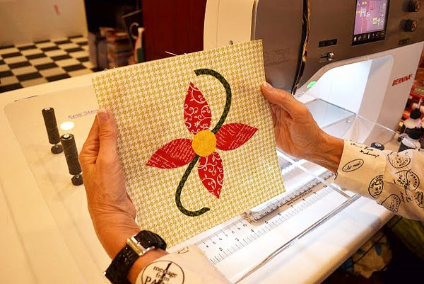 How to machine applique