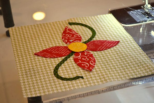 How to machine applique