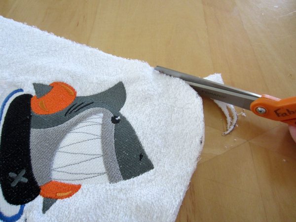 Hooded baby towel tutorial