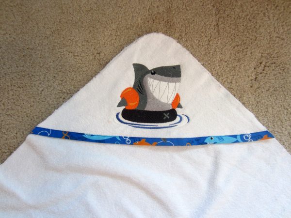 Hooded baby towel tutorial