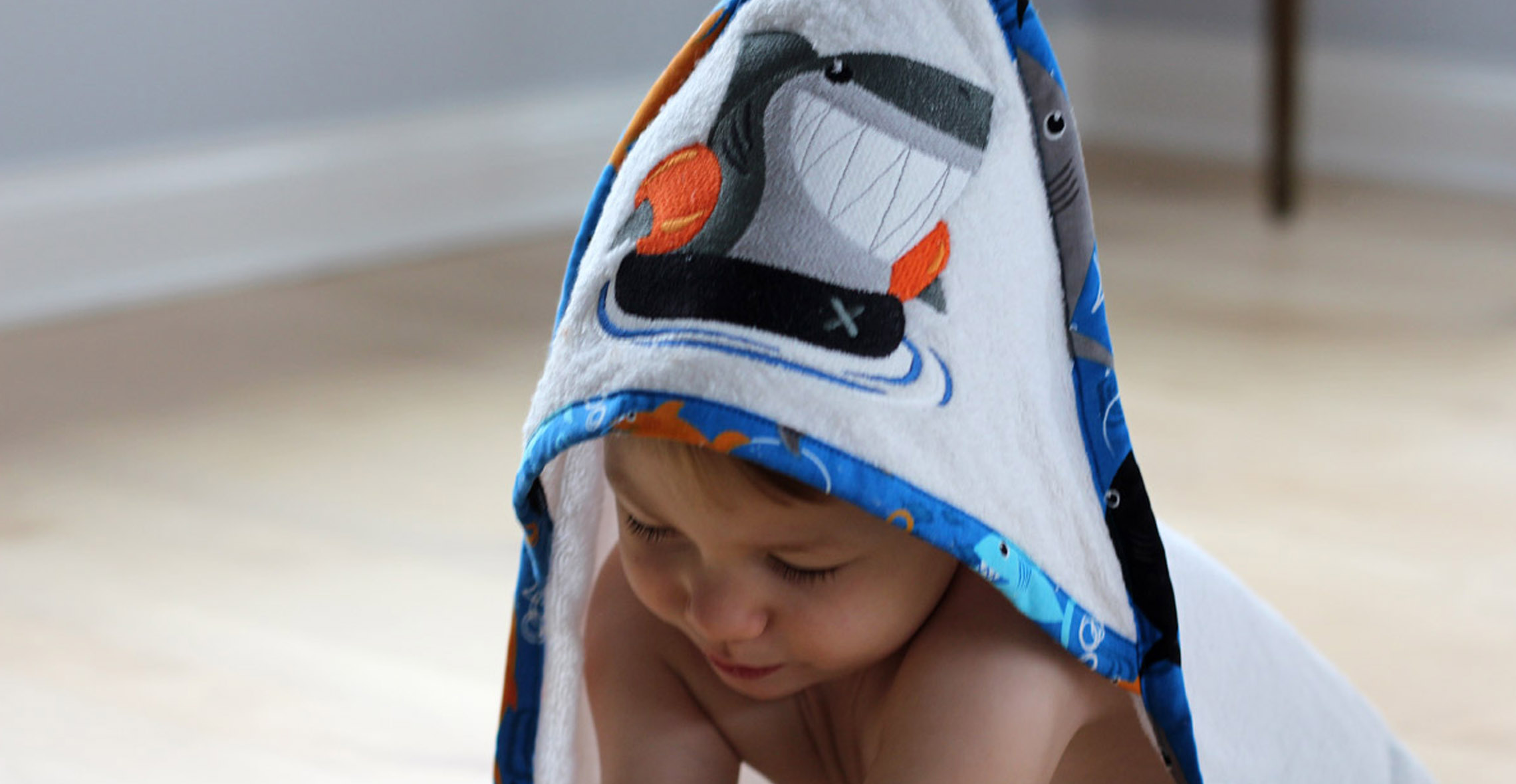 Hooded baby towel tutorial