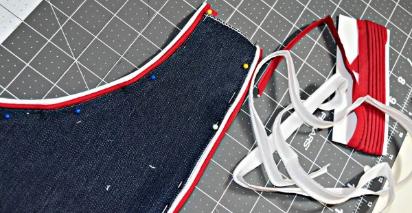 How to add piping to pockets