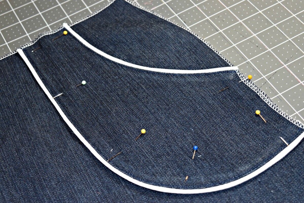 How to add Piping to Pockets - WeAllSew