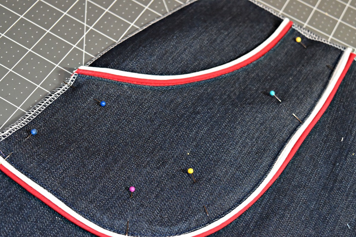Piped Rear Pockets How to add Piping to Pockets - WeAllSew