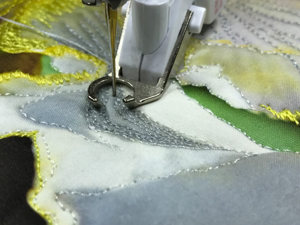 Introduction to Thread Painting-filling in a shaded area