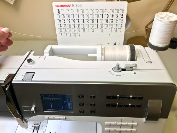 How to Thread a Twin Needle on BERNINA 350 PE