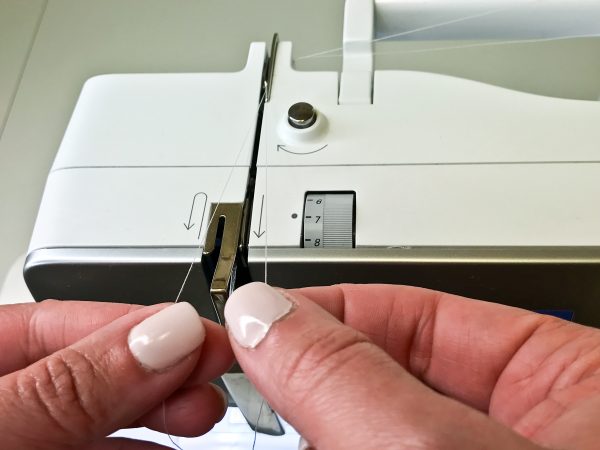 How to Thread a Twin Needle on BERNINA 350 PE