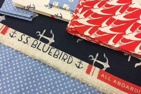 Sea Bird Quilt fabrics
