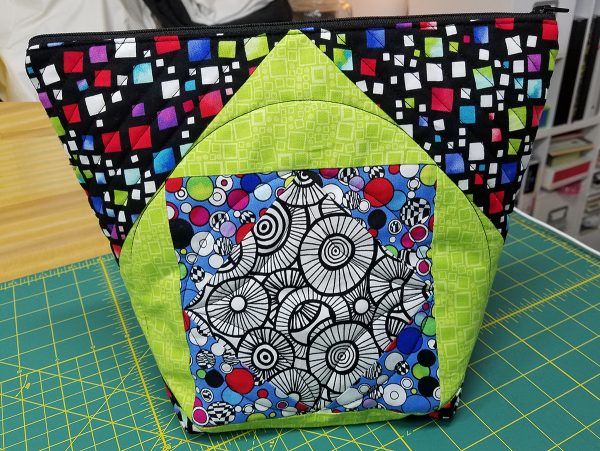Square in a Square Zipper Bag