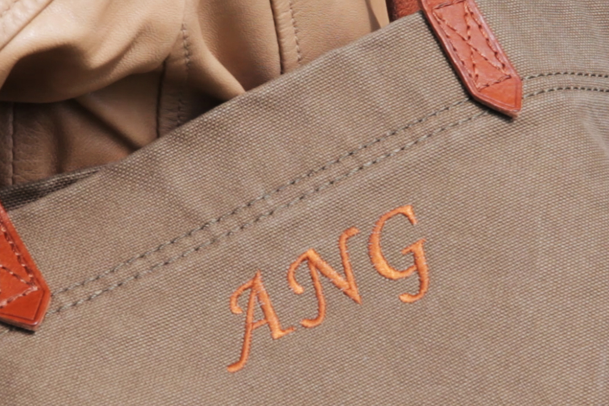 Monogram Bag Tutorial
