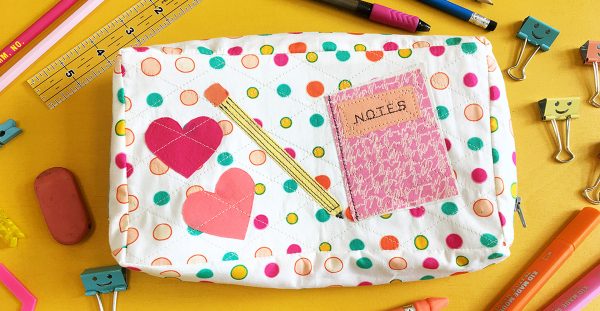 Open Wide Pencil Case Tutorial