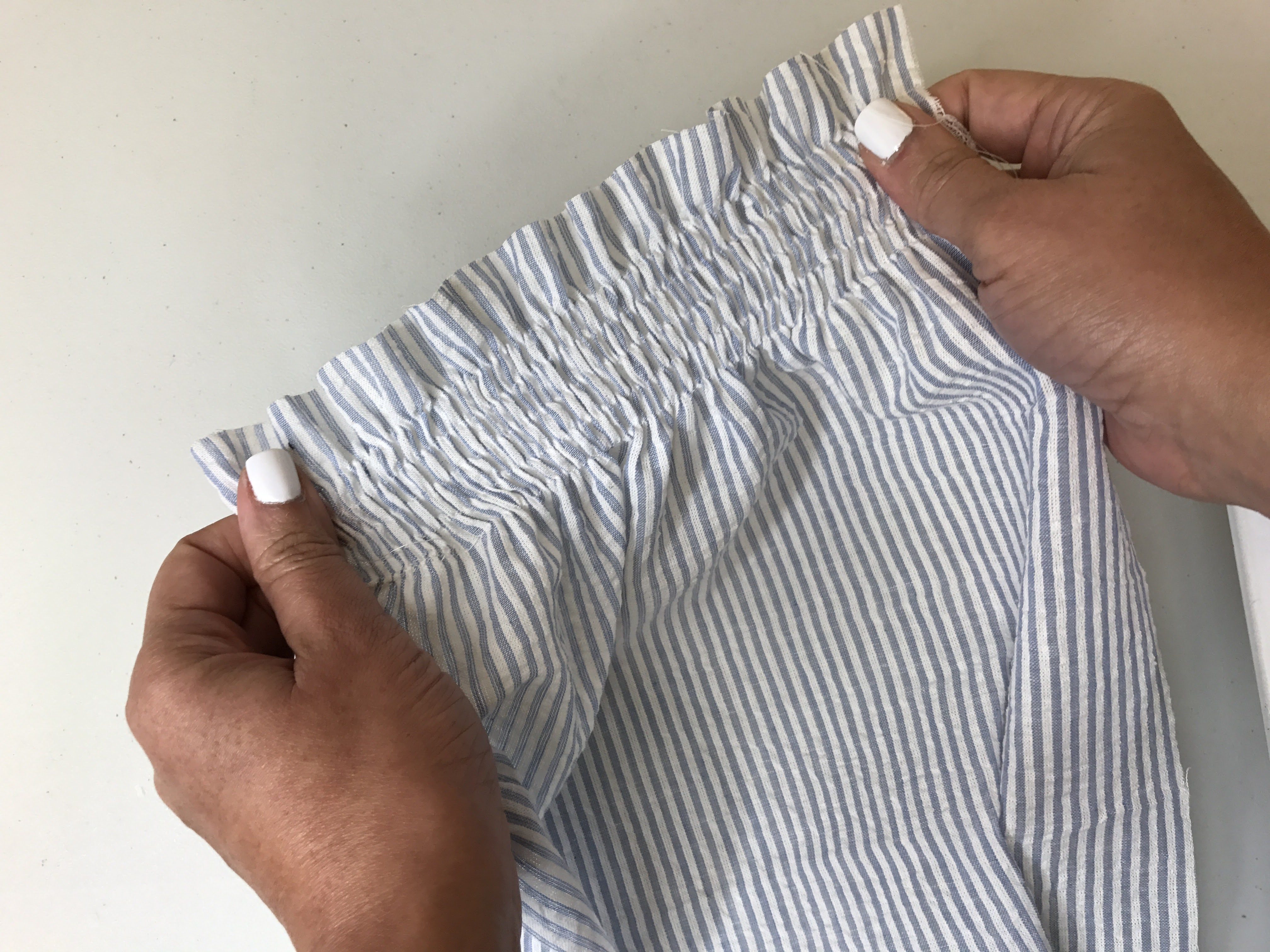 How to Create Shirring with Elastic Thread - WeAllSew