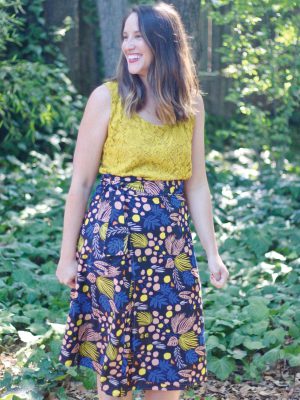 We All Sew Wrap Skirt Tutorial 2 - WeAllSew