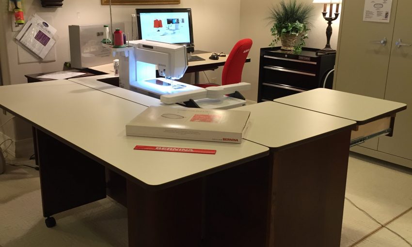 Bernina Rocks! A sewing room should be a palace WeAllSew