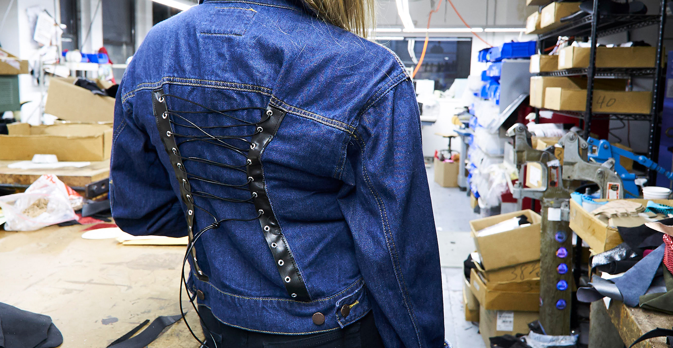 Denim Upcycling with Rivets