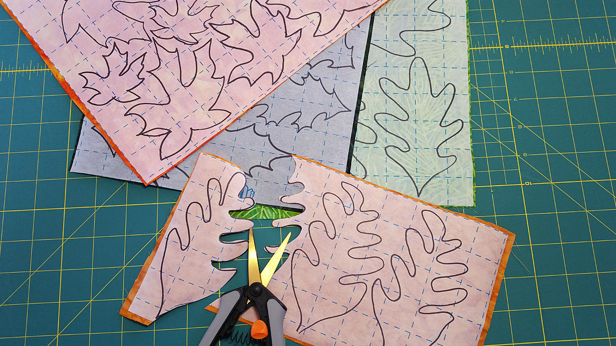 Fall Leaves Table Runner WeAllSew