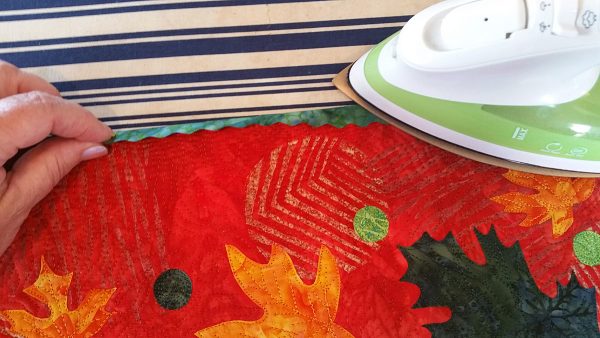 Fall leaves table runner tutorial