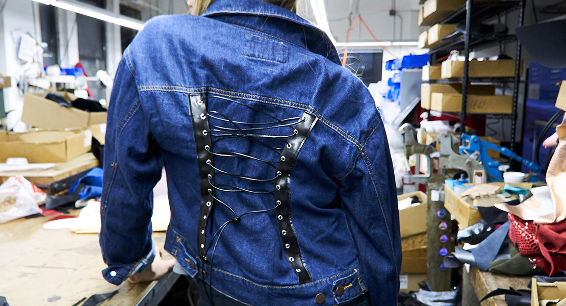 How to Add Detail to a Denim Jacket using Rivets