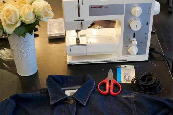 How to Add Detail to a Denim Jacket using Rivets 