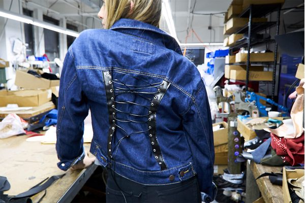 How to Add Detail to a Denim Jacket using Rivets