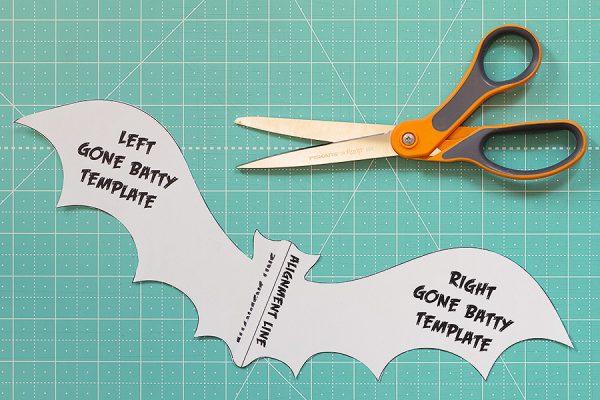 Gone Batty applique template