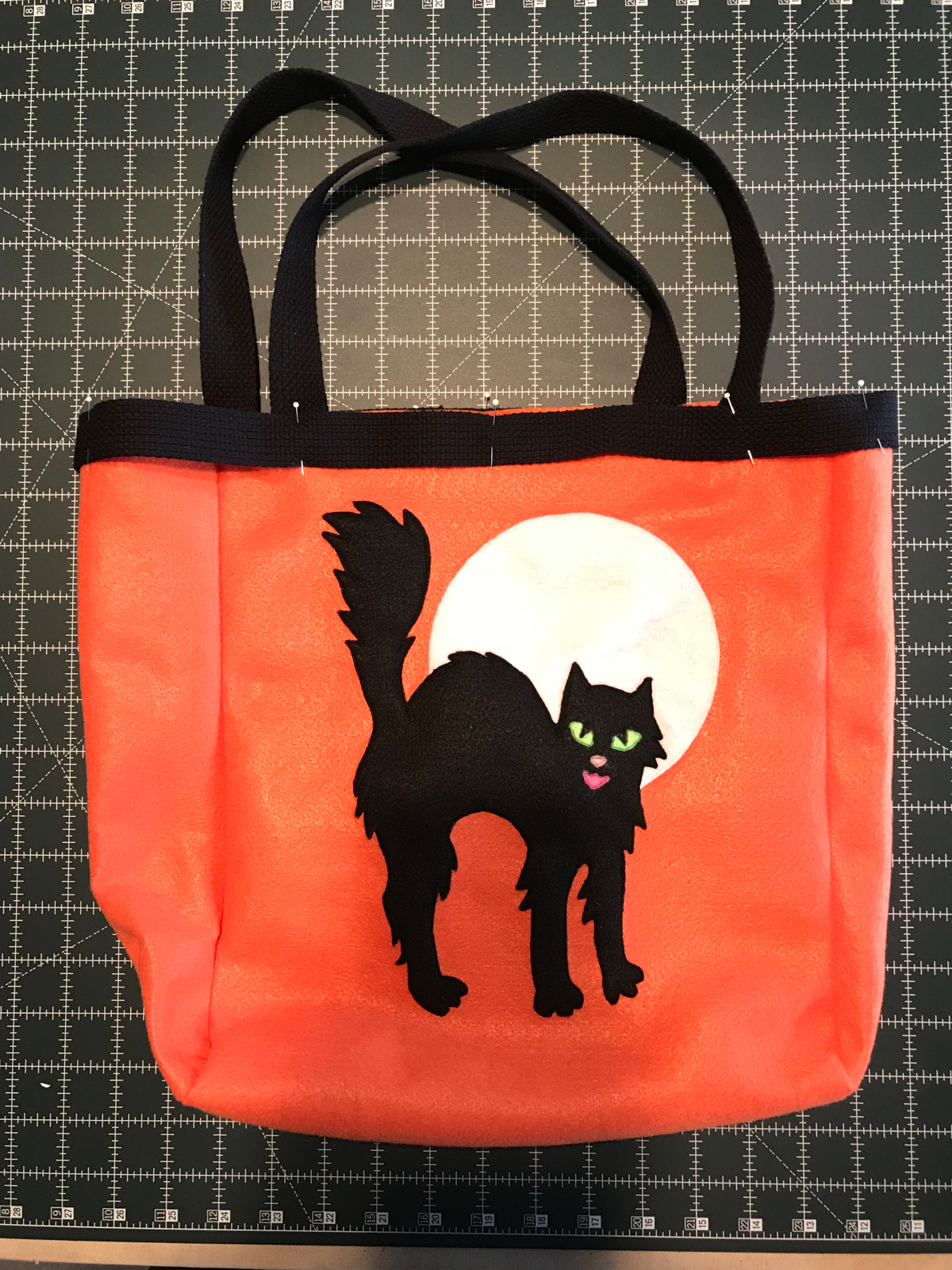 Halloween Treat Bag Tutorial-Halloween Treat Bag Tutorial-belting