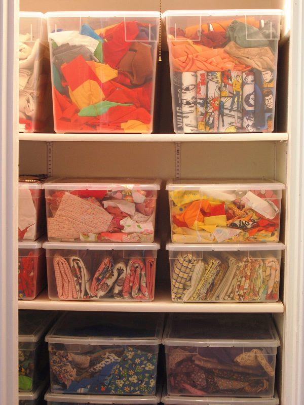 Sewing Room Fabric Storage: Stash Reorg '23 – Sie Macht