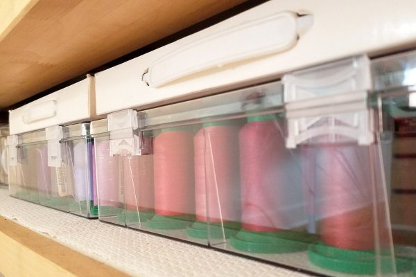 Sewing room organization tips