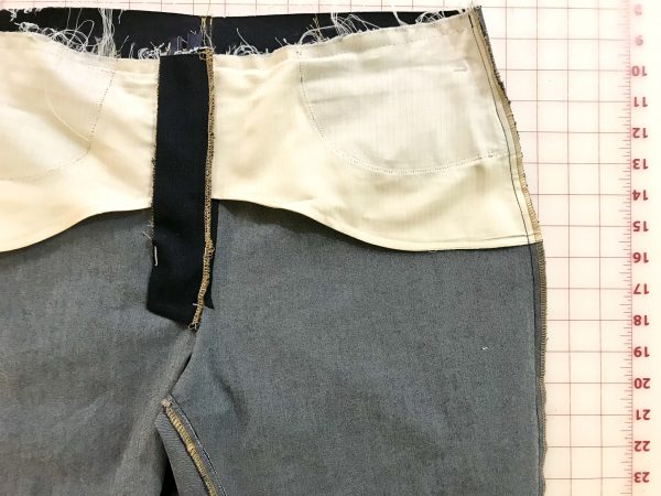 How to Sew Jeans with a 3-Thread Overlock + Chain Stitch Tutorial 1200 x 800 BERNINA WeAllSew Blog - Erica Bunker DIY Style