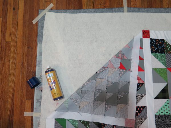 Simple Strips Quilt-along Part 3 - Spray Basting Tutorial - WeAllSew