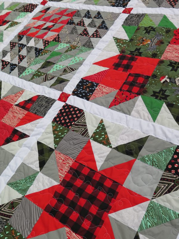 Quick and Easy Christmas Quilt: Quilting and Binding - WeAllSew