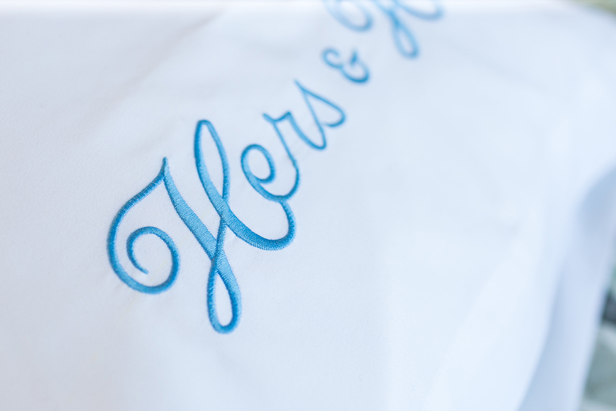 Monogrammed Pillowcases with BERNINA Toolbox - WeAllSew