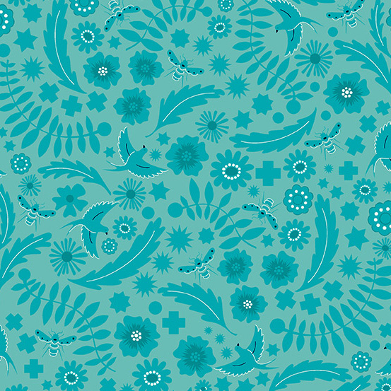 Fabric A Teal