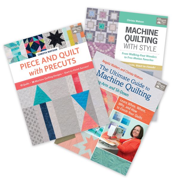 Christa Watson Machine Quilting Books