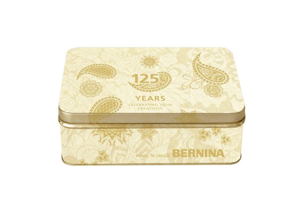 Bernina 125th Anniversary Limited Edition Gold Scissor Set & Rotary Cutter  +Case