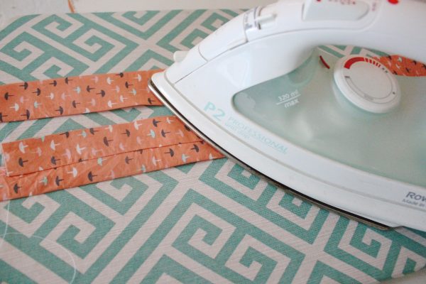 DIY reversible roll up baby changing pad