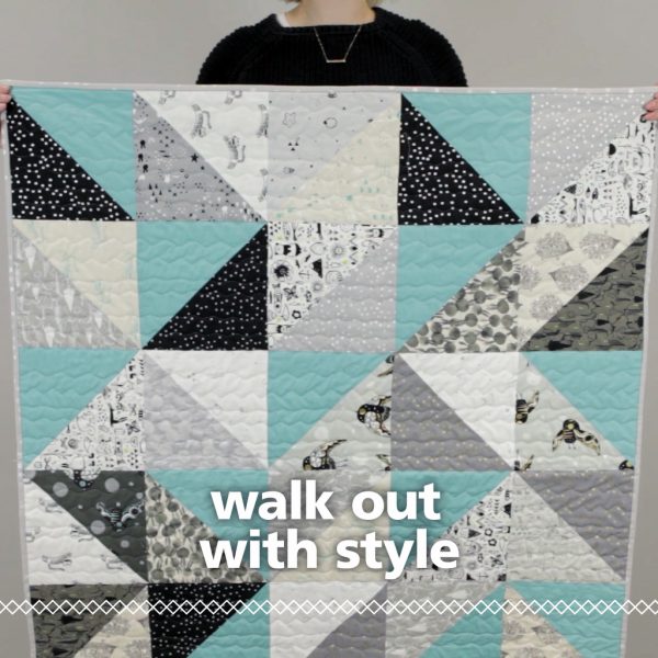 Quilting with the Walking foot 