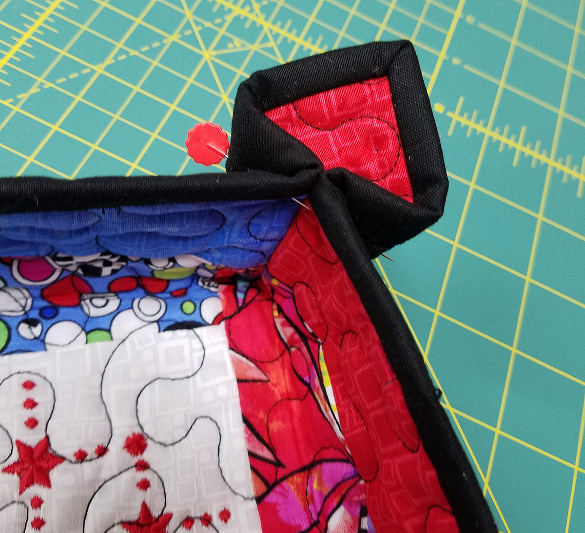 Quilted Tray - creating the tray