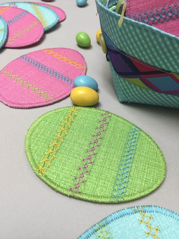 Decorative Stitched Egg Tutorial