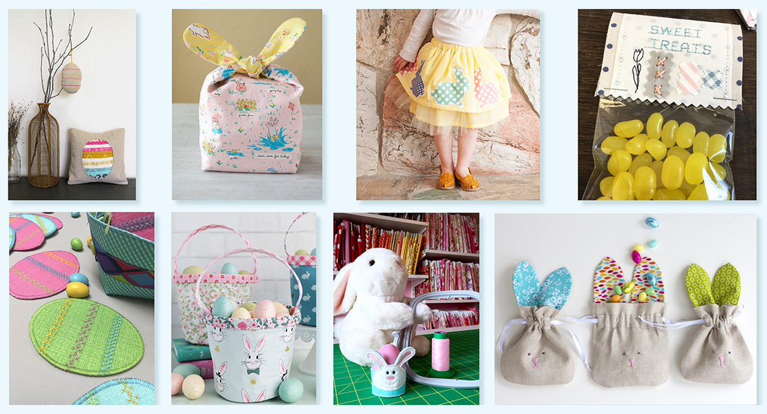 Easter sewing projects from WeAllSew