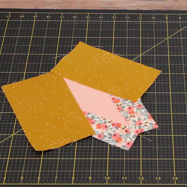 Beginner Paper Piecing, assembled block