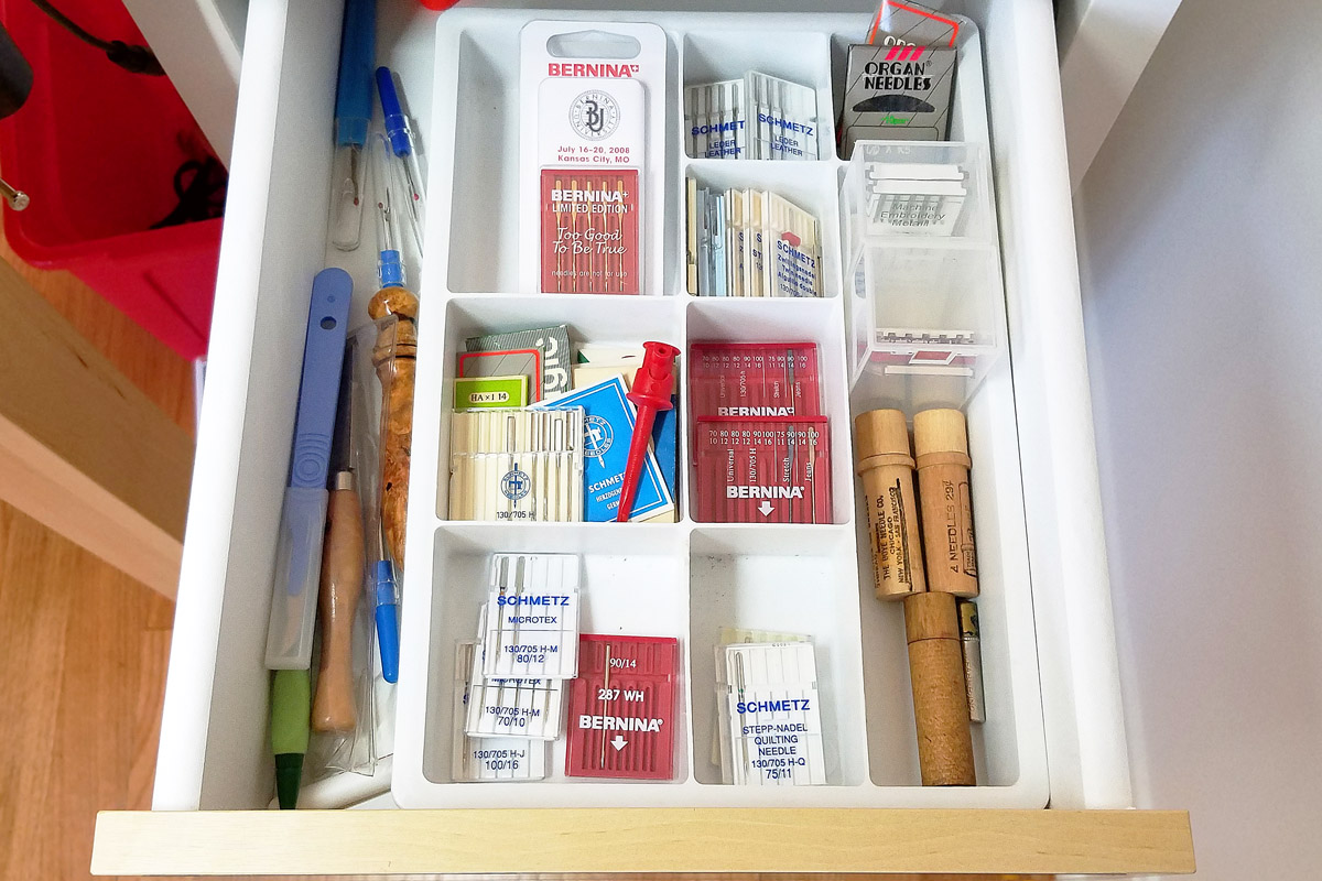 Clever sewing organizing tips