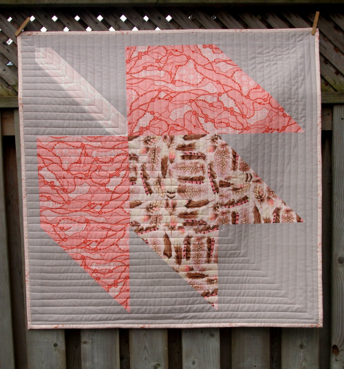 How to Supersize Quilt Blocks : Falling Maple