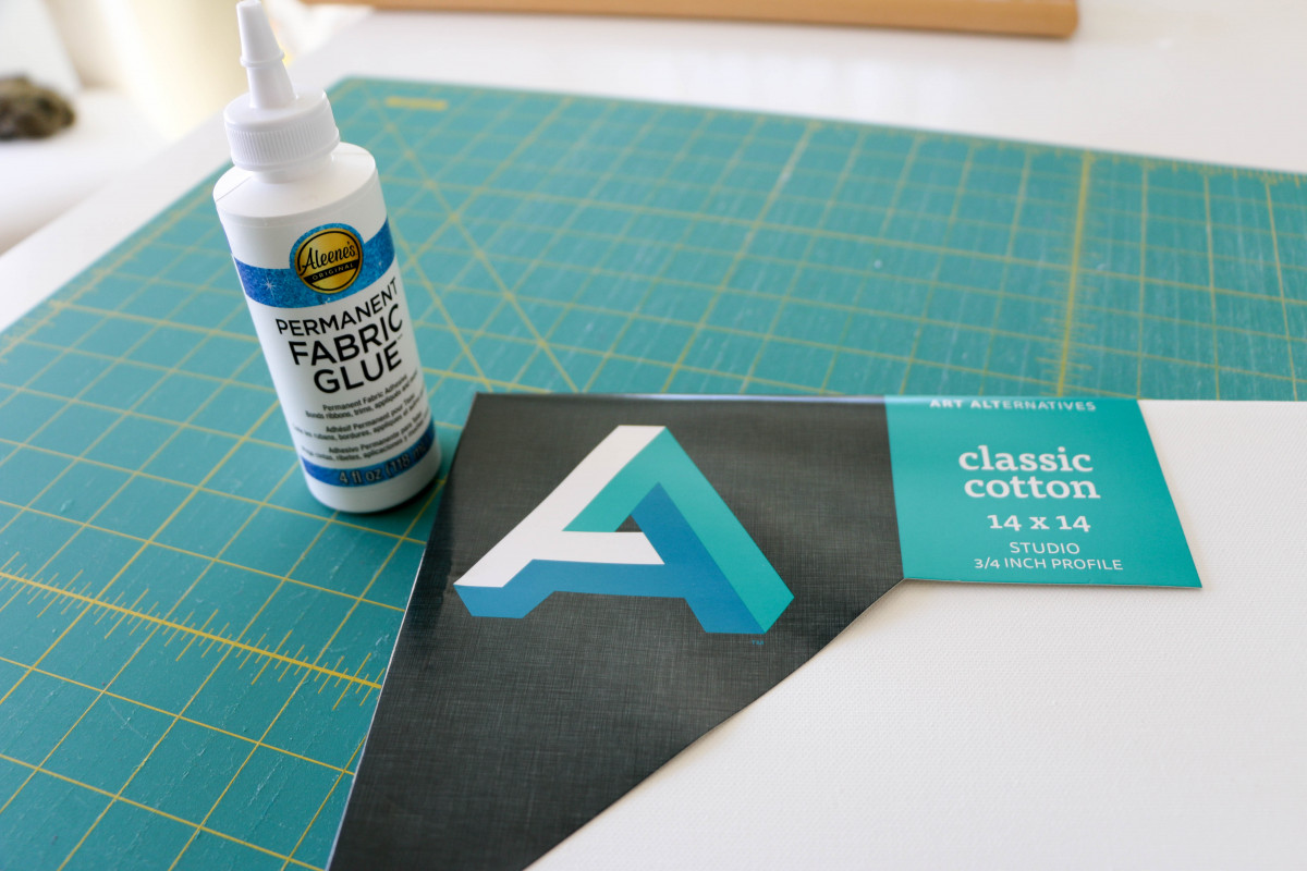 How to Wrap Fabric on a Frame WeAllSew