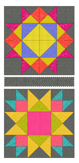 Quilt Block 9 and 10