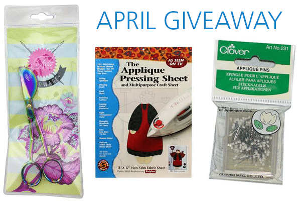 Win an appliqué prize package from WeAllSew