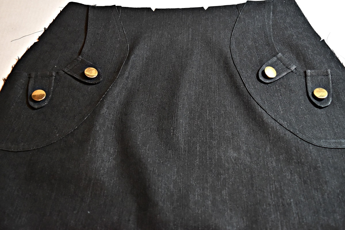 How to Add Pockets to a Skirt WeAllSew