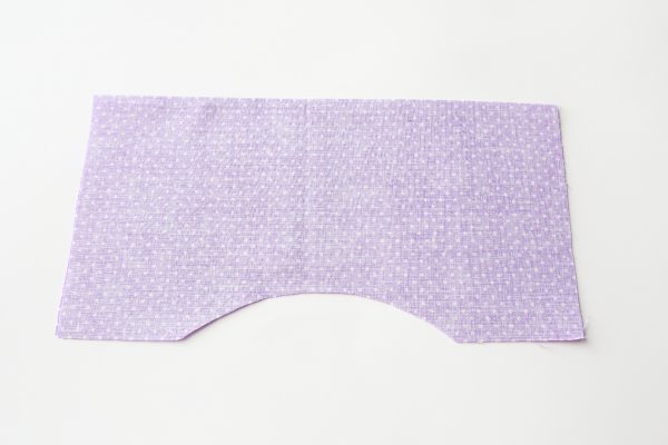 cut-out eye pillow pattern