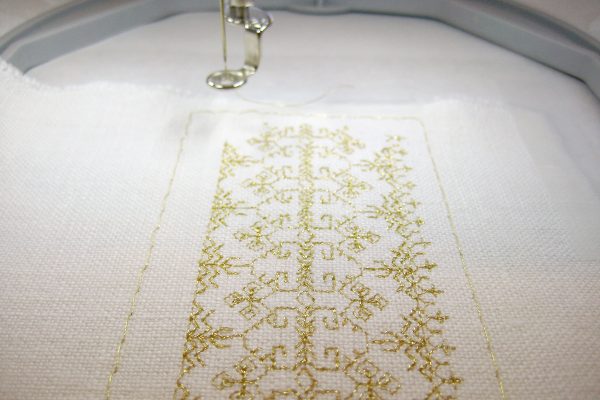 Stitching in the hoop